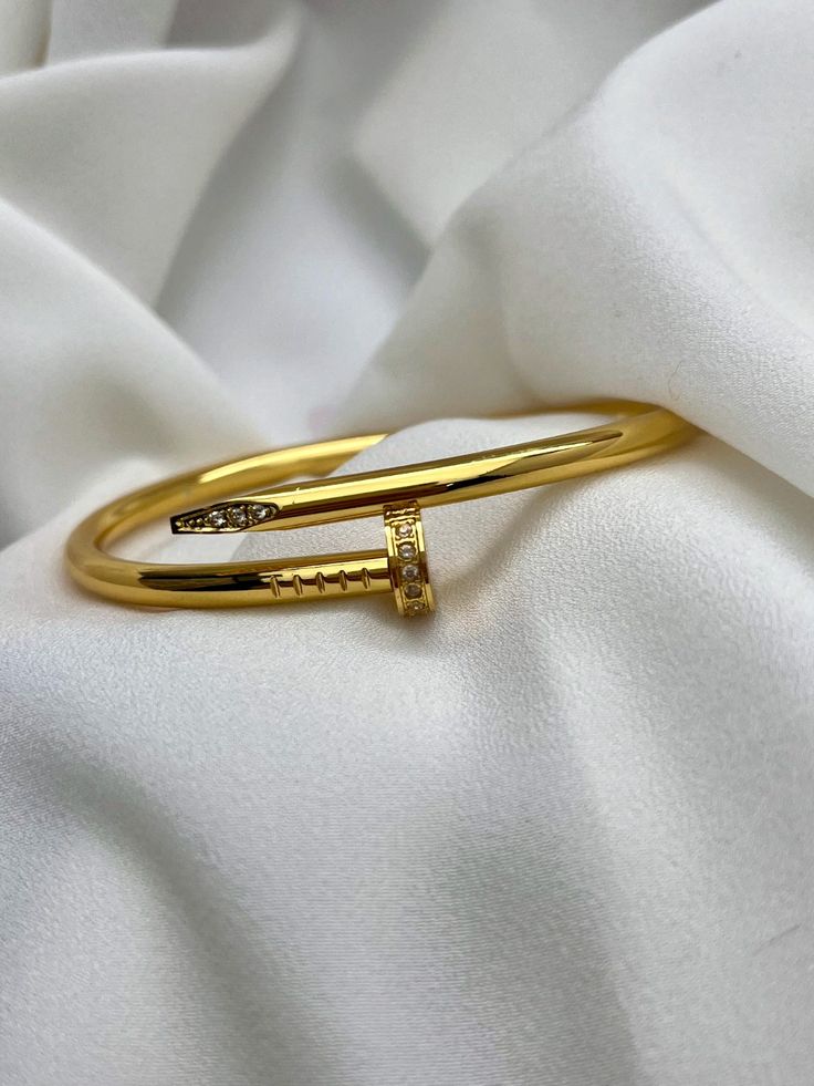 'Nailed it' Anti Tarnish Bracelet